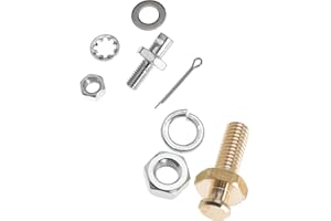 DERIDI 20-40 Transmission Kickdown Stud and 8009 Throttle Linkage Cable Adapter Stud Kit for Chevrolet 1977 and later