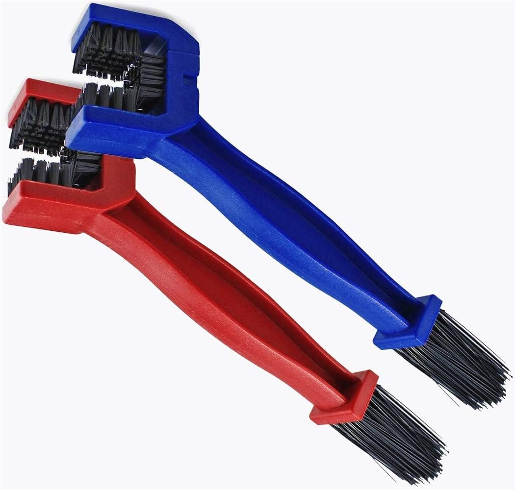 Amazon 2色セット チェーンクリーナー サビ落とし チェーンブラシ 自転車 オートバイ 3面チェーンブラシ バイク 自転車 チェーンクリーナー バイク チェーンクリーナー 掃除用具 クリーナーツール クリーニングブラシ サイクルブレーキ汚れ除去ツール