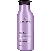 Pureology Hydrating Shampoo, For Dry & Colour-Treated Hair, Moisturises & Strengthens Hair, Sulfate-Free, Vegan, Hydrate, 266