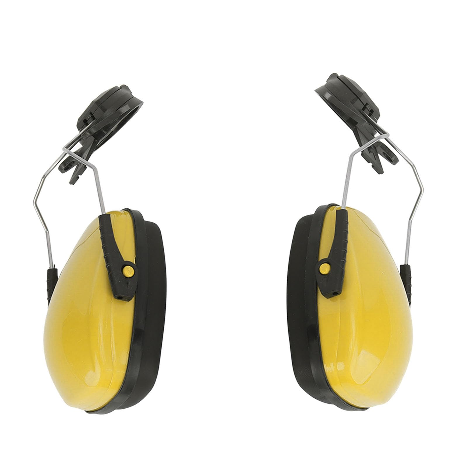 JTLB 1 Pair of Helmet Ear Muffs for Noise Reduction, Safety Hard Hat Hearing Earmuffs Suitable for Construction Site (Yellow)