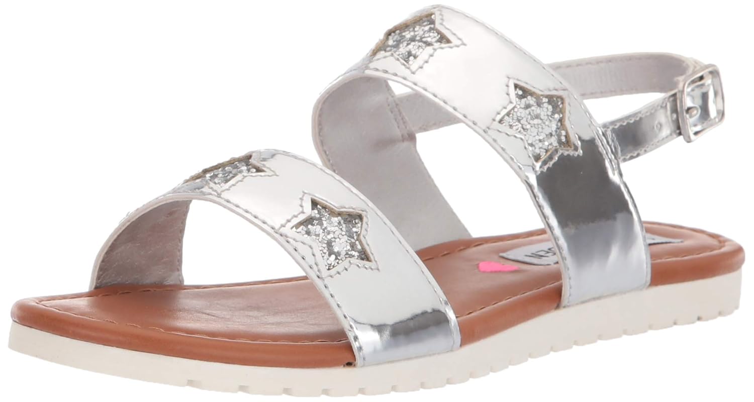 Steve Madden Kids' Jadvntr Flat Sandal Sandals