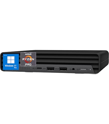 Amazon.com: HP EliteDesk 805 G6 Mini PC | Ryzen 5 Pro 4650GE