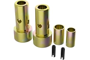 MOKER Cat 1 Quick Hitch Bushings Kit - Quick Hitch Adapter Bushing Kit Compatible with iMatch Quick Hitch Category 1，Implement Hitch