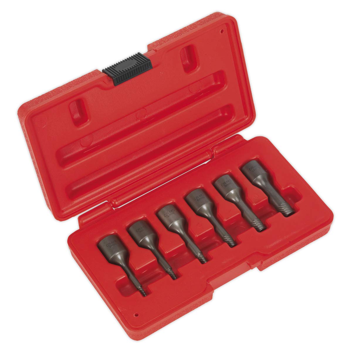 Sealey Ak8185 Screw Extractor Set 6Pc 3/8In Sq Drive