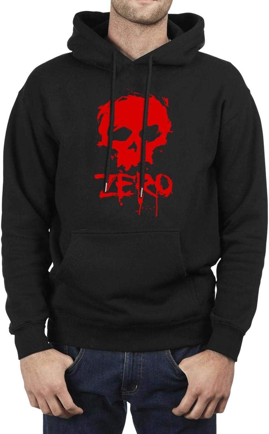 Mens Long Sleeve Fleece Hoodie Skateboards-logo- Pullover Hoodie Sweater