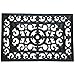 Rubber-Cal "Blooming" Outdoor Cast Iron Decorative Rubber Doormat, 18 by 30-Inch primary