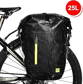 WATERFLY 25L Fahrradtasche Gepäckträger Tasche wasserdichte Gepäckträgertasche Fahrrad Hinterradtasche