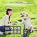 FIMITECH Dog Training Collar, Dog Shock Collar with Remote Control, 3 Training Modes, Beep, Vibration and Shock, 0~100 Levels Shock and Vibration Dog Training Set for Different Size of Dog
