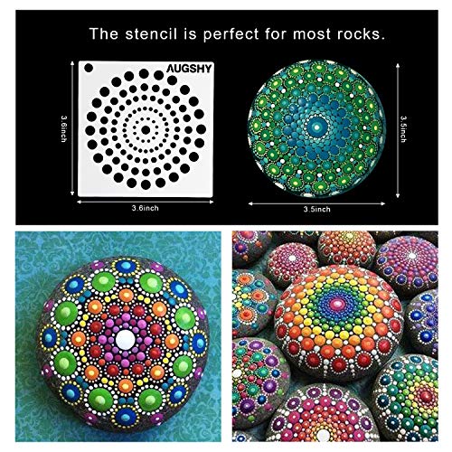 5 Mandala+Painting+Templates+Stencils+Projects