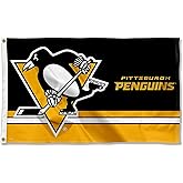 Pittsburgh Penguins Logo Insignia 3x5 Feet Banner Flag