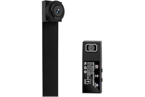 Hidden Spy Camera WiFi Mini Camera 1080P HD Portable Wireless Camcorder Video Recorder IP Cameras with Dual Detachable Lens/M