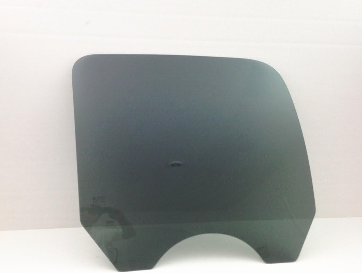 Driver/Left Side Rear Door Window Glass Replacement For Chevrolet Silverado 1500 4 Door Crew Cab 2007-2013