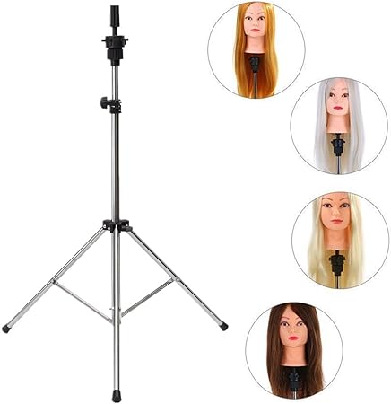 Amazon Co Jp スタンド クランプ Luckyfine 練習ウィッグ マネキンヘッド モデル用 美容師トレーニング専用 練習固定用道具 長い 調節でき ビューティー