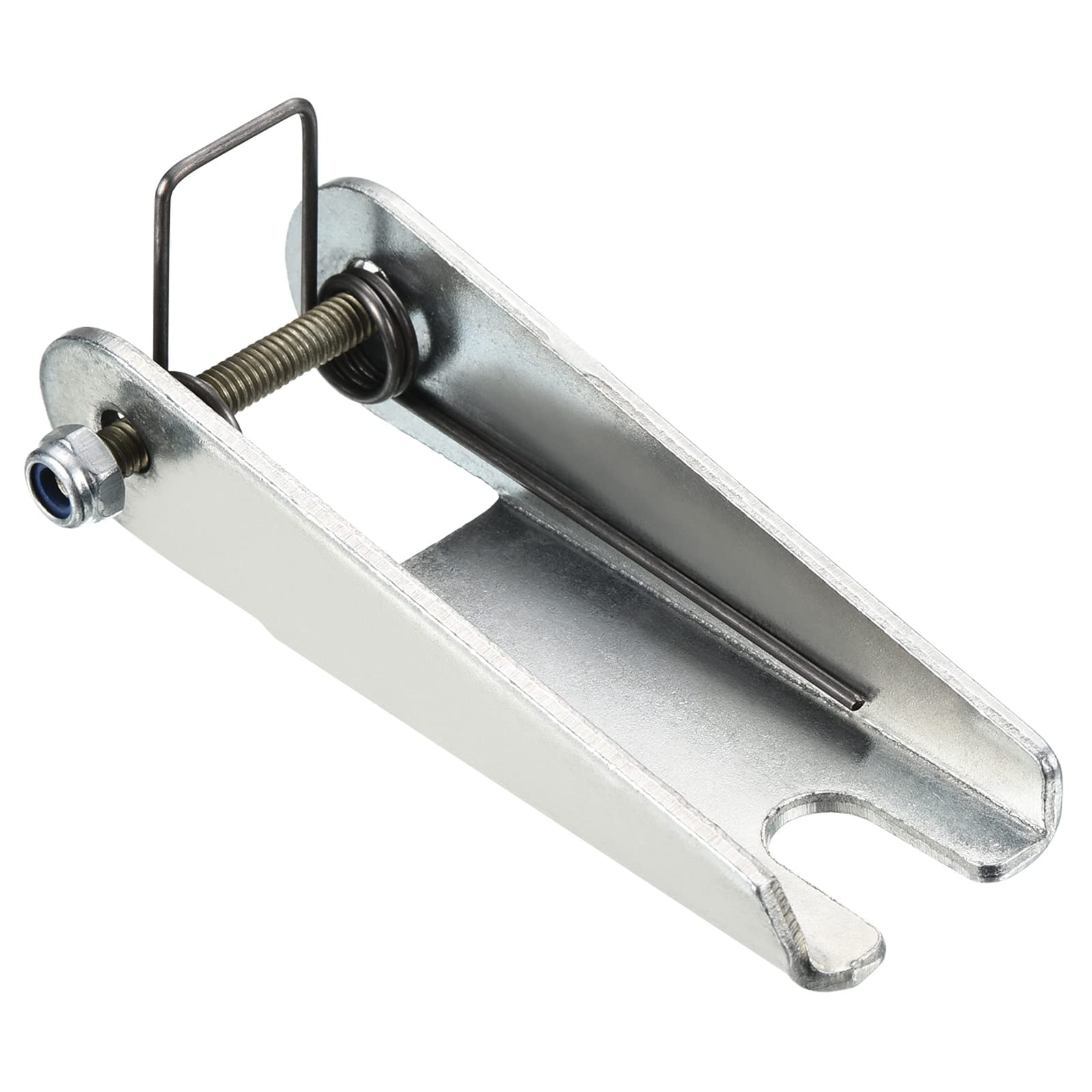 PATIKIL 3 Inch Hook Safety Latch Kit, Metal Towing Receiver Hitch Replacement 77mm for Clevis Hook Trailer, Silver