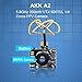 AKK A2 5.8Ghz 200mW FPV Transmitter Raceband 600TVL 1/4 Cmos Mini FPV Micro AIO Camera with Clover Antenna for FPV Drone