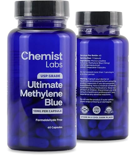 Methylene Blue | 4 Month Supply Blue Methylene | 99% Purity | High Potency