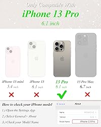 Likiyami for iPhone 13 Pro Case 6.1" - Wave Frame