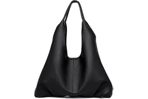 NIUEIMEE ZHOU Hobo Handbags for Women Retro Vegan Leather Shoulder Bags Tote Clutch Purses