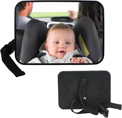 FYKERO Baby Car Seat Mirror, Rear View Baby Mirror for Car Back Seat