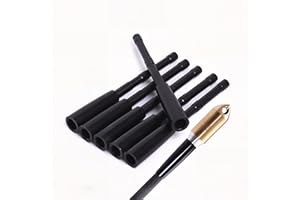 Arrow Inserts Copper Aluminum Connect Points for .166/4.2mm Arrow Shaft (12 Pack)