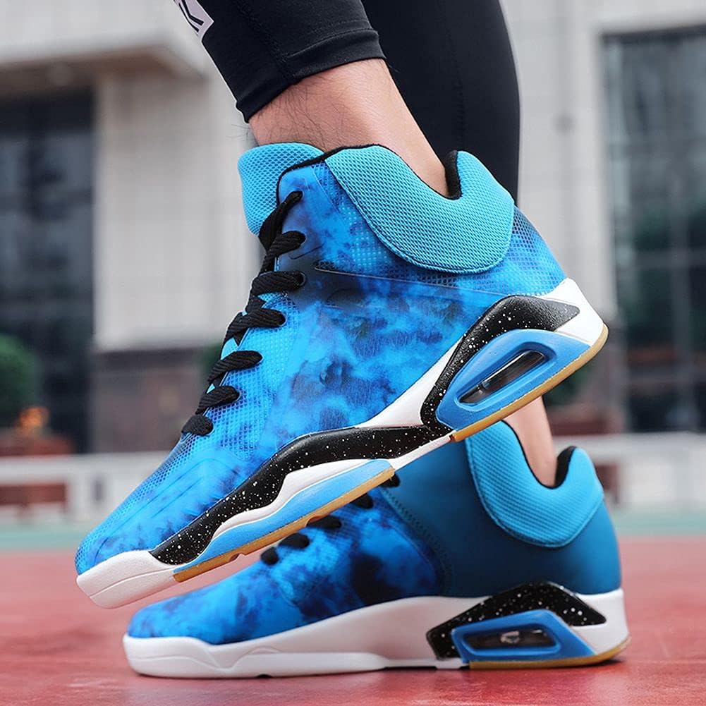  | MALAXD Men's Air Cushion Shock Absorption Running Tennis Sneakers Basketball Shoes | Basketball