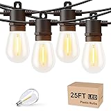 Svater Outdoor String Lights LED 25 FT, Patio