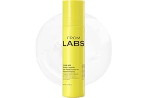 FROMLABS Protein Capsule Leave‑In Treatment Spray, Lightweight Hydrating Mist for Heat Protection (Up to 428°F / 220°C), Frizz Control & Split Ends Repair, Color‑Safe, Fine‑Hair Friendly, 5.07 fl oz