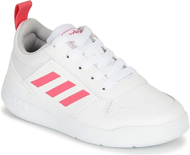 girls white adidas trainers