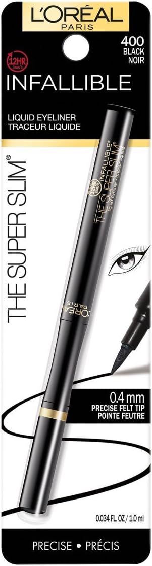 L'Oreal Paris The Super Slim Eyeliner by Infallible, 0.034 Oz - Image 3