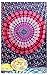 Tapestry Wall Hanging Mandala Tapestries Indian Cotton Bedspread Picnic Blanket Wall Art Hippie Tapestry Twin Size 86x56 Inches