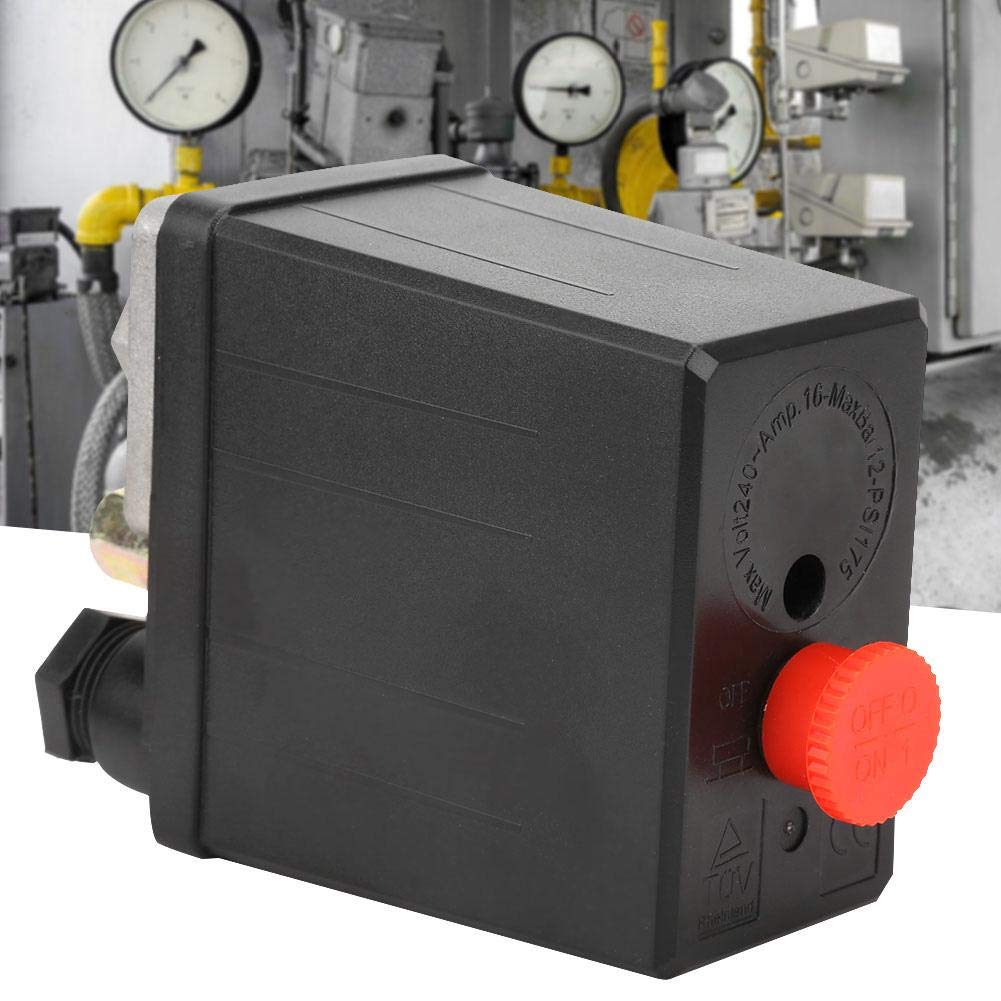 220V 0.4~0.7Mpa Pressure Valve Switch Automatic Pressure Switch Control Valve Replacement Parts for Single Hole Air Compressor - Image 3