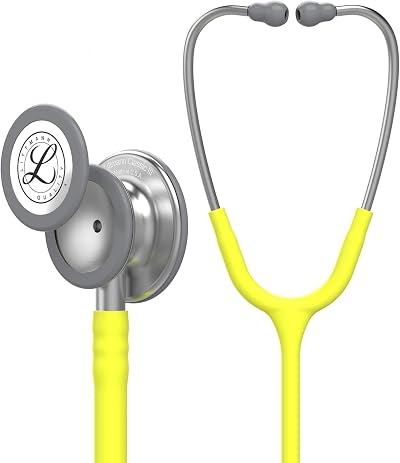 Littmann Classic III Monitoring Stethoscope Lemon-Lime Tube 27 inch 5839