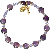 Amethyst Rosary Bracelet (8mm)