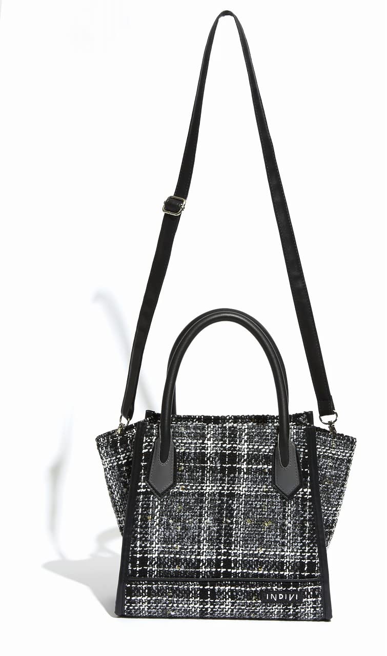 【INDIVI インディヴィ ムック本 雑誌付録】おしゃれなツイードバッグ