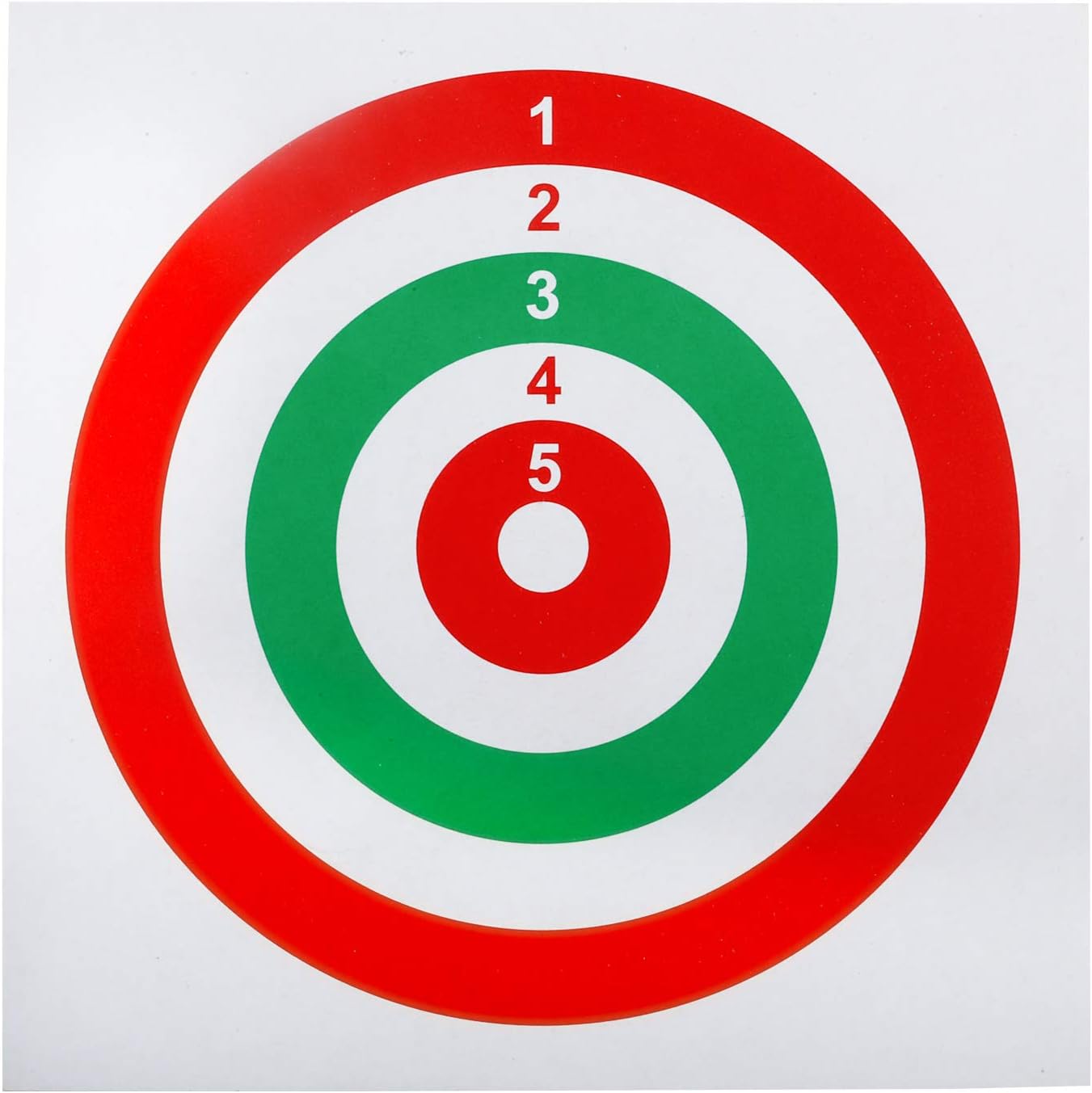 100 Pack Air Shot Paper Targets 5.5" x 5.5" for Pellet Trap Pellet Catcher Target Holder : Sports & Outdoors