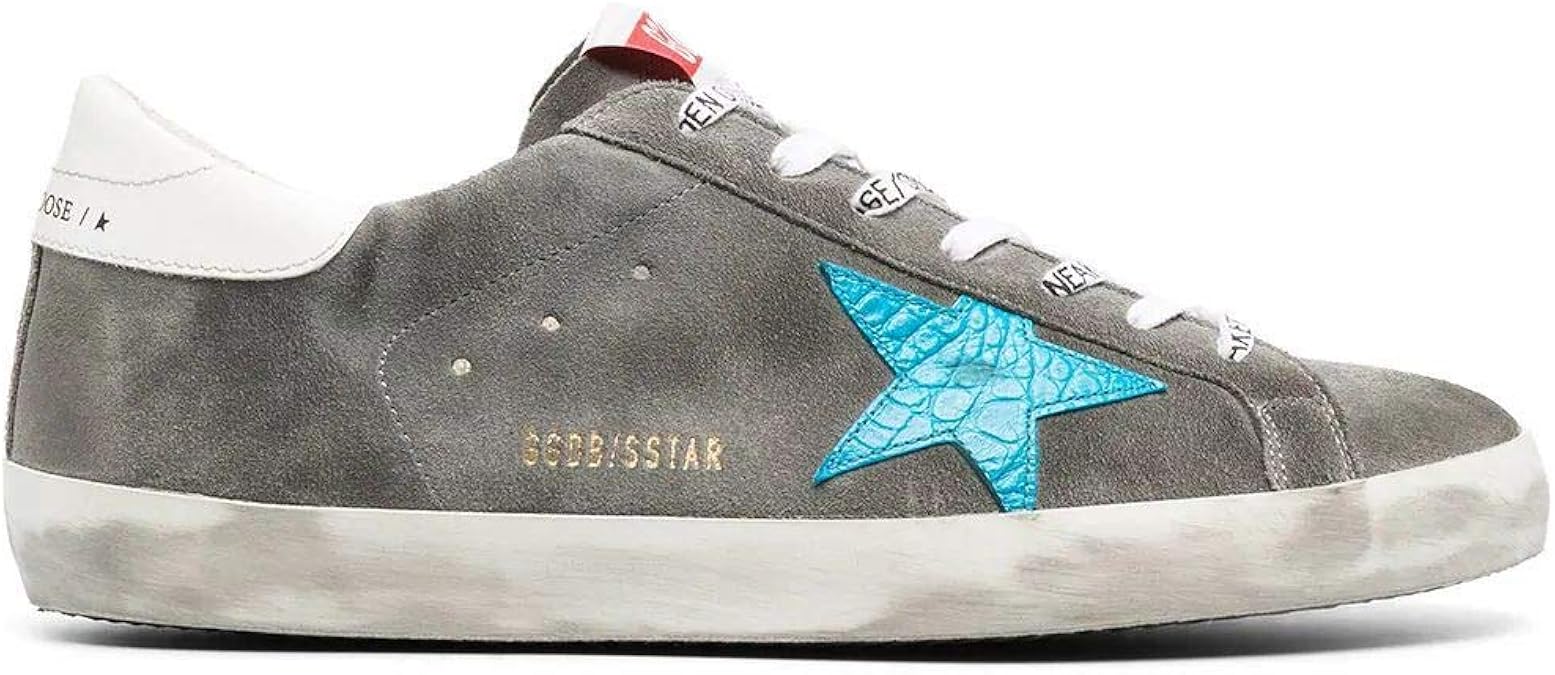 Golden Goose Luxury Fashion Herren GMF00101F00033960253 Grau Wildleder Sneakers Ss21 GOLDEN