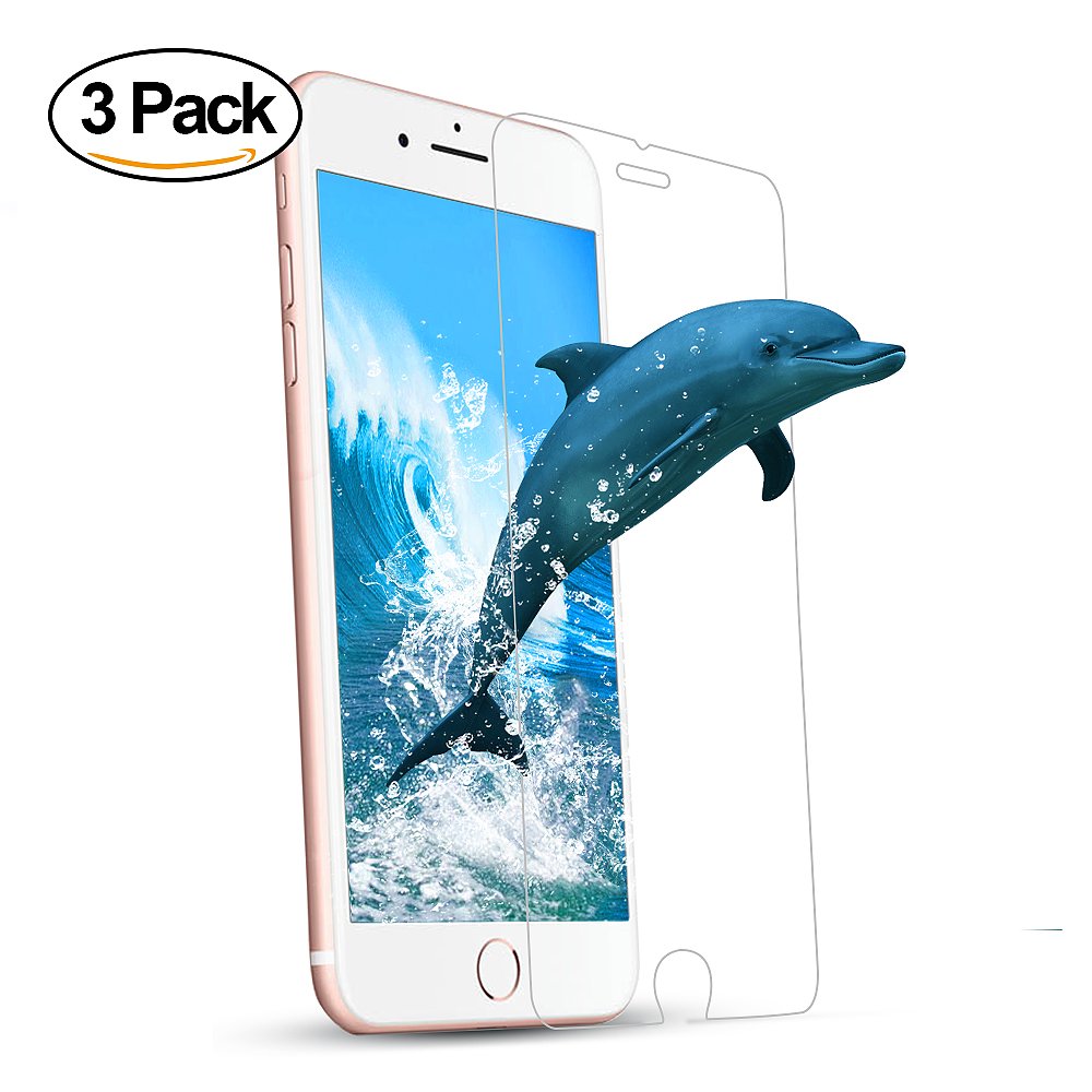 x Protector de Cristal Templado para iPhone iPhone Plus NONZERS Protector de