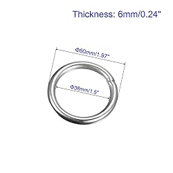 Unifizz 304 Stainless Steel Welded O Ring