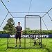 Fortress Trapezoid Baseball Batting Cage [Complete Package]