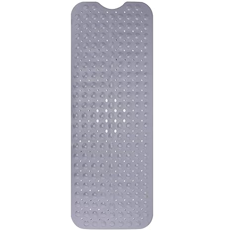 THETIS Homes Badewanneneinlage Badematte, Extra Lang 100 x 40cm, Sicher Gummi Rutschfest mit 200 Saugnäpfen, Maschinenwaschba