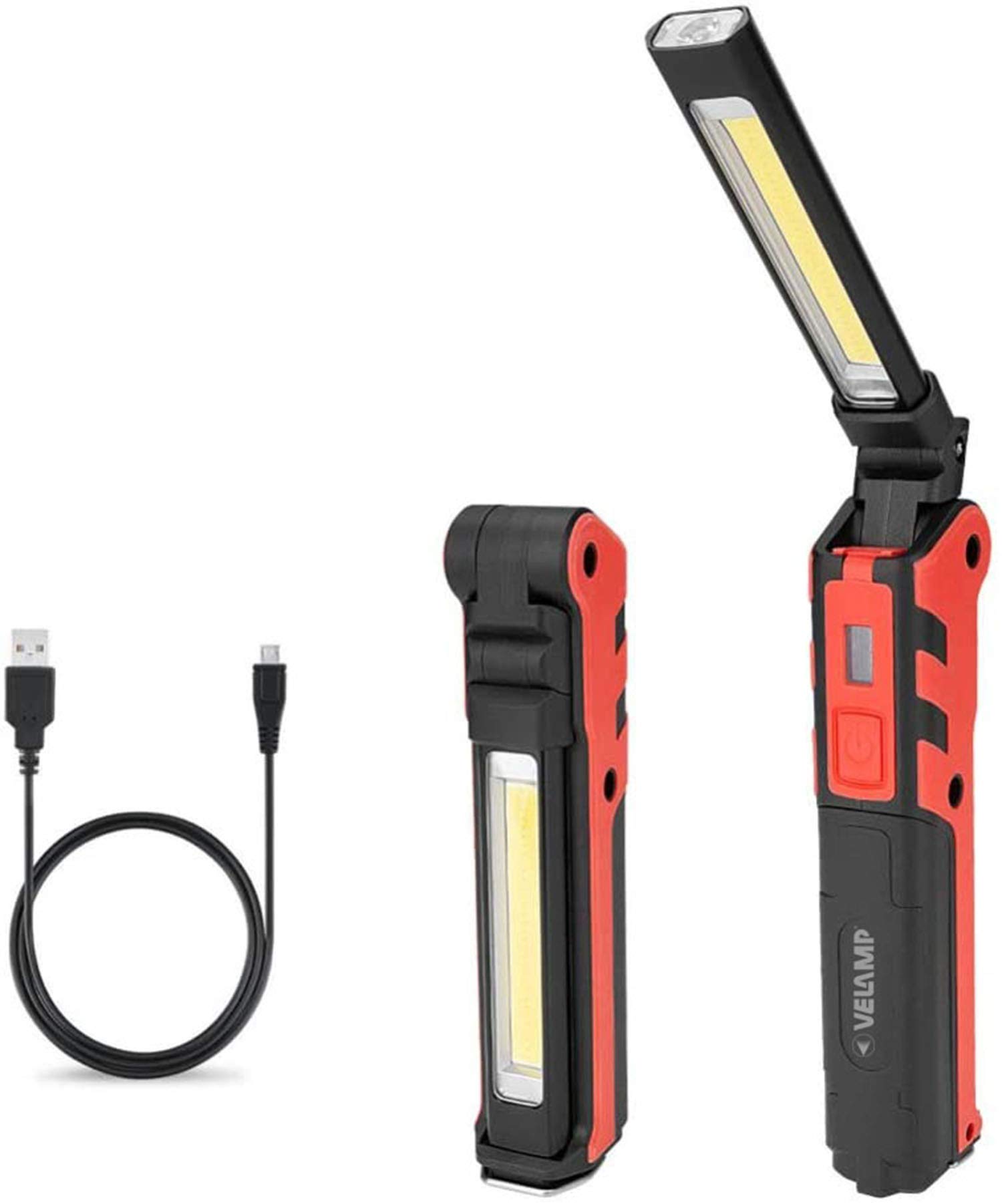 KUBRIK: COB Inspection Light + Torch. Rechargeable. Multifunction