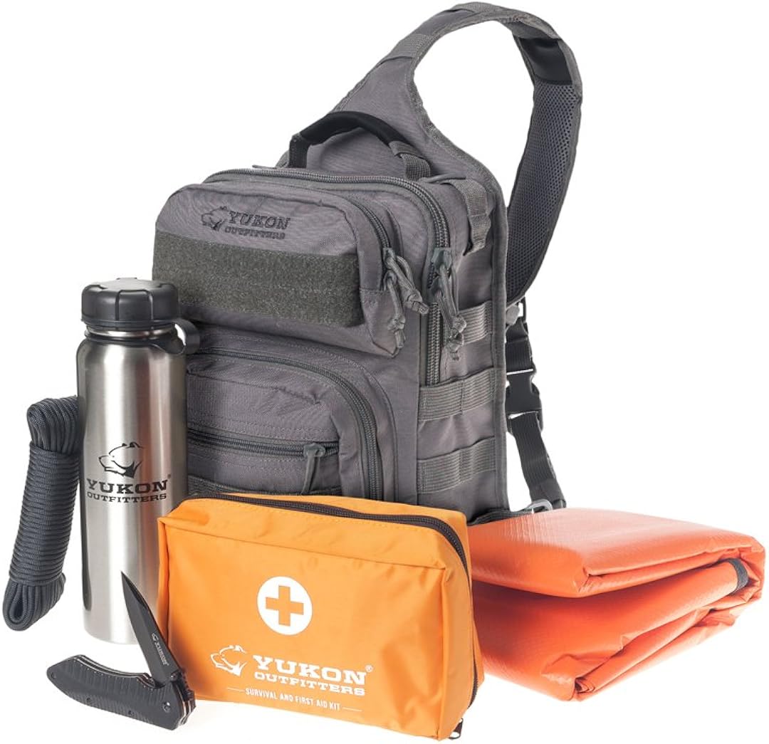 Yukon Outfitters Scout Sling Pack (Storm Grey) Clothing