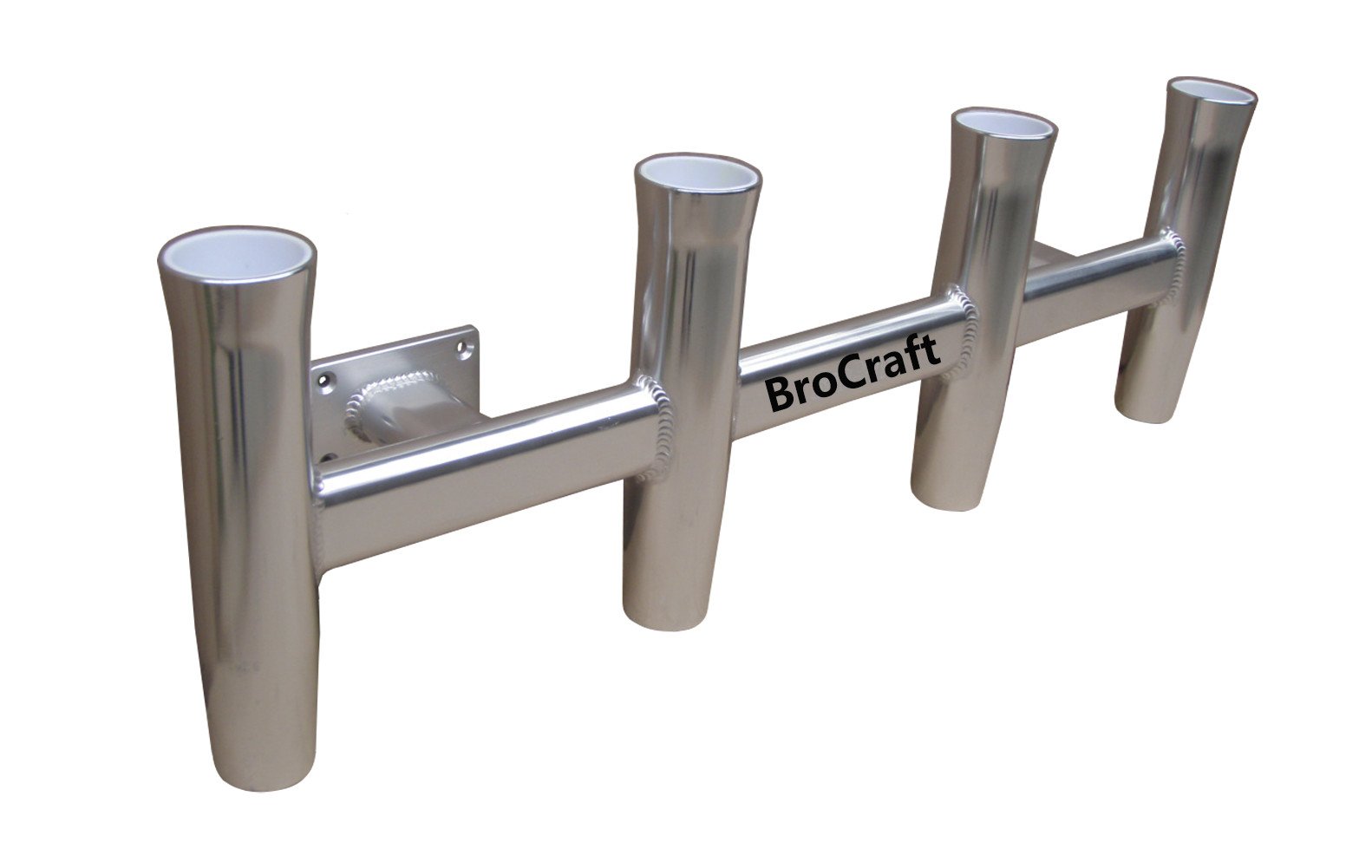 Brocraft Aluminum Wall Mounted 4 Pole Rocket Launcher/Boat Rod Holders