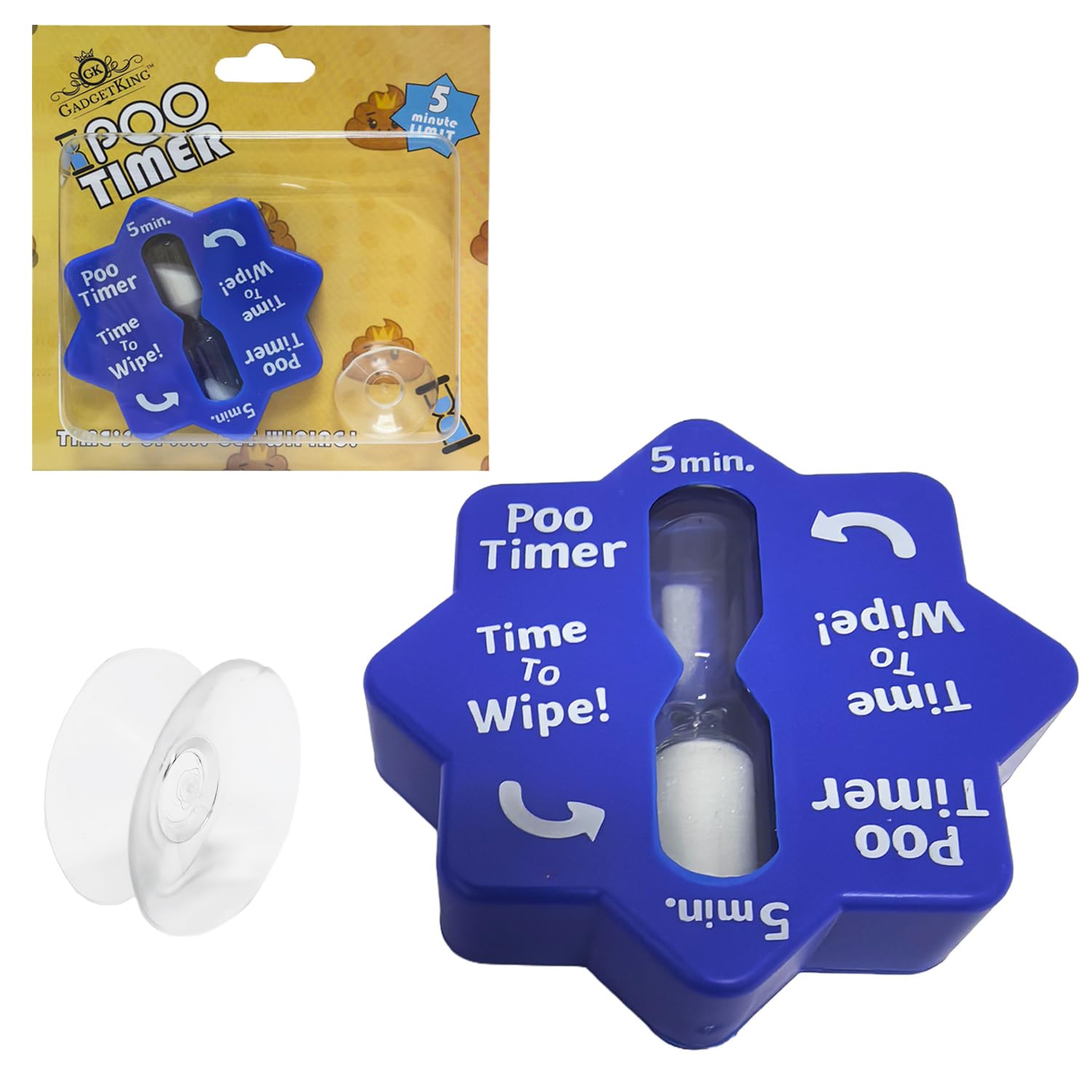 Poo Timer Gift For Dad Husband Birthday Novelty Adult Stocking Filler Him Prank Boyfriend Christmas Birthday Retirement Present Rude Funny Idea Secret Santa Fathers Day Office Toilet