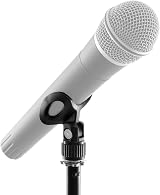 Tiger Microphone Stand with Round Base Black - Adjustable, Durable view 2