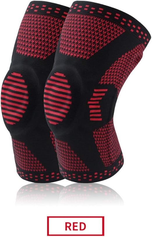 2 Knee pad Protector Leg Arthritis Injury Gym Cuff Elastic