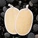 Exfoliating Loofah Sponge Pads for Skin Care in Bath, Spa or Shower - 2 Pack Skin Care Tool for Men and Women - Durable and Easy to Use - 100% Natural Loofah - Excellent Body Scrubber and Body Exfoliator