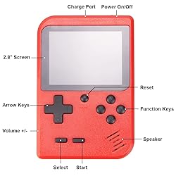 Mini Handheld Game Console for Kids with 400
