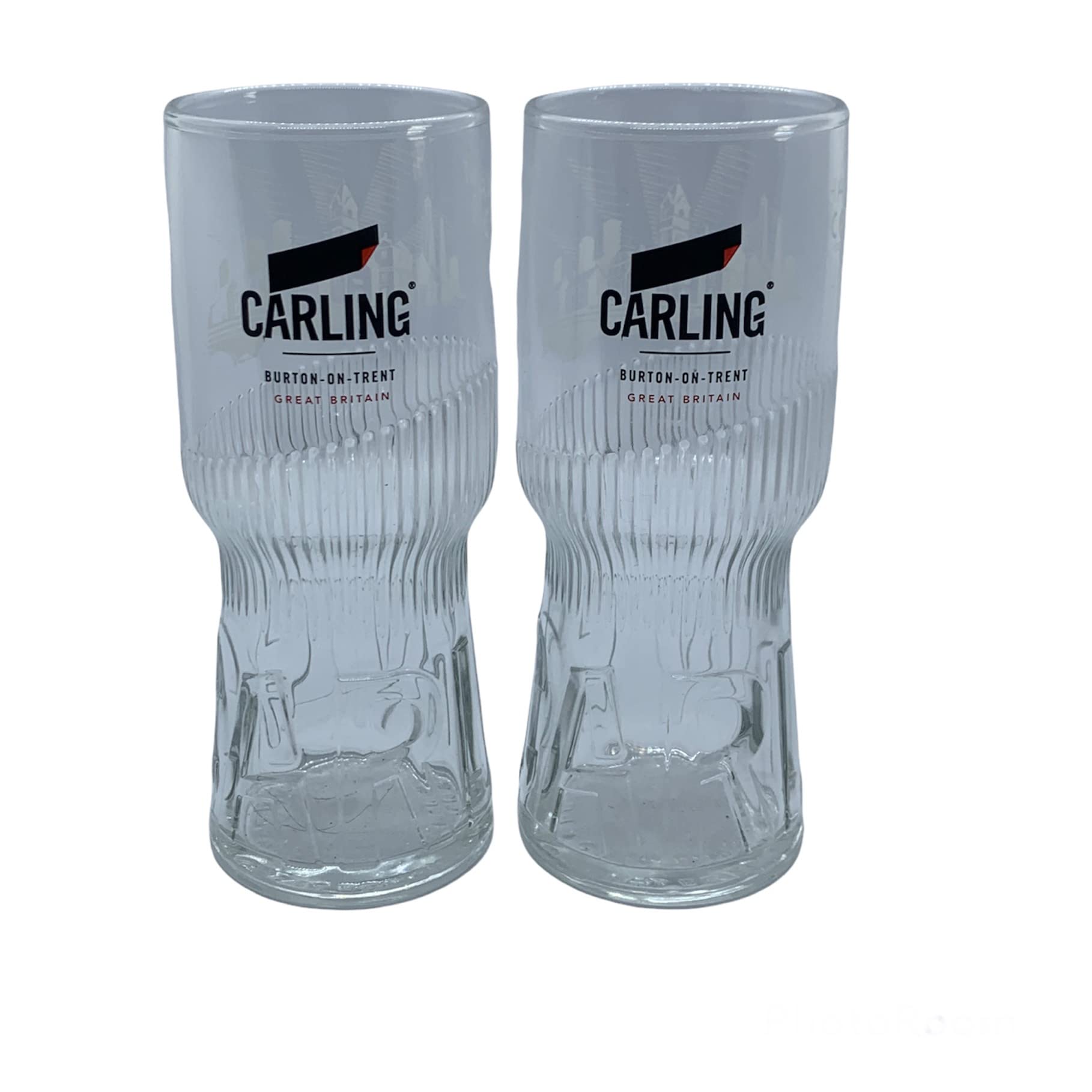Laurie's Pub and Bar Accessories Carling Half Pint Glass Set of 2