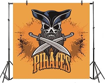 Amazon Com Leyiyi 5x5ft Cartoon Pirates Captain Photography